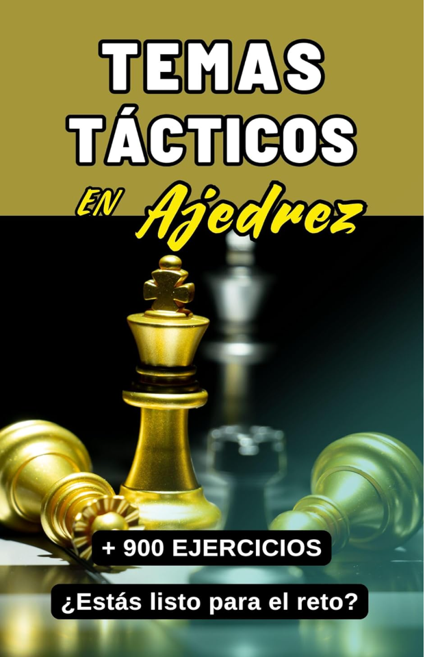 Portada del libro Temas Tácticos en Ajedrez de Levallem