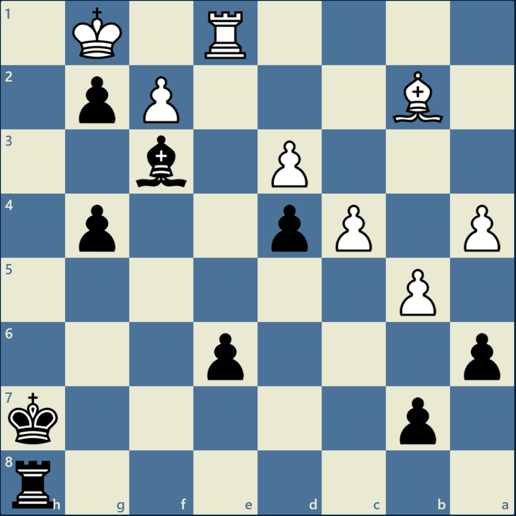 Segundo ejercicio de Mate de Anderssen