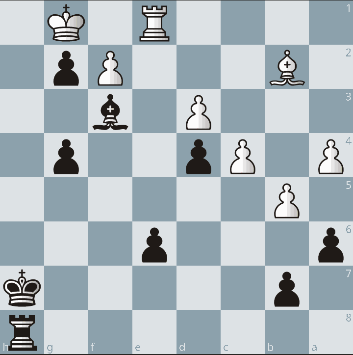 Solución del segundo ejercicio de Mate de Anderssen